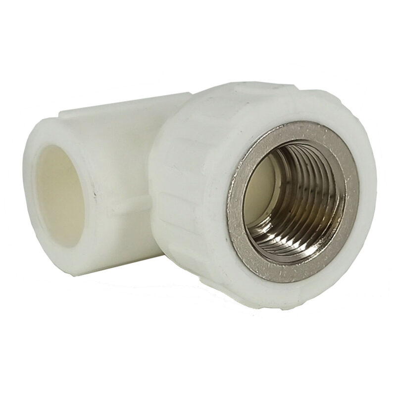 Codo de 90 PPR Termofusión Rosca Hembra